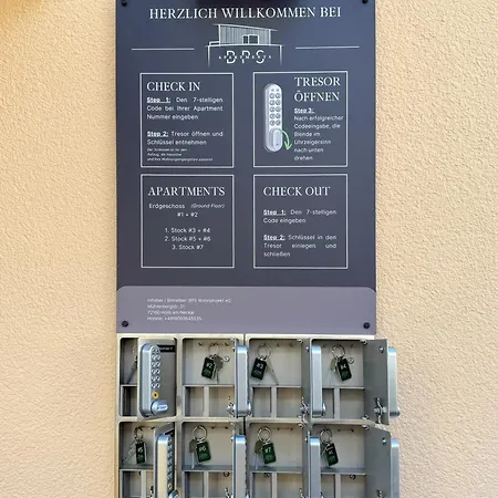 Apartamento #5 jsliving Premium - Balkon mit Aussicht Küche Highspeed WLAN kostenlose Parkplätze Horb am Neckar